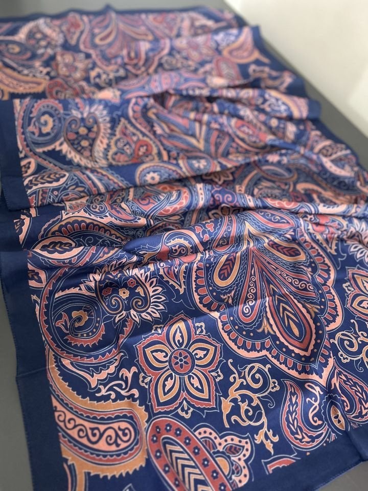 Pamuklu Soft Etro Desen Şal