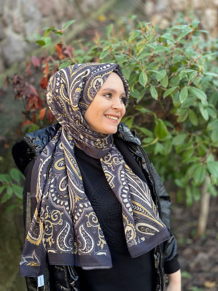 Pamuklu Soft Etro Desen Şal