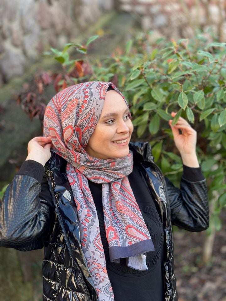 Pamuklu Soft Etro Desen Şal